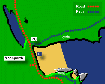 Maenporth Map