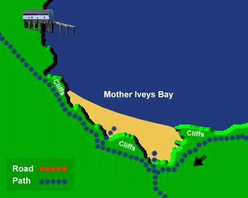 Mother Ivey's Bay Map