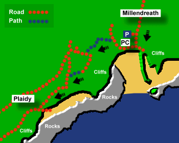Plaidy Map