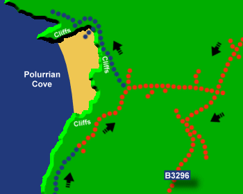 Polurrian Cove Beach Map