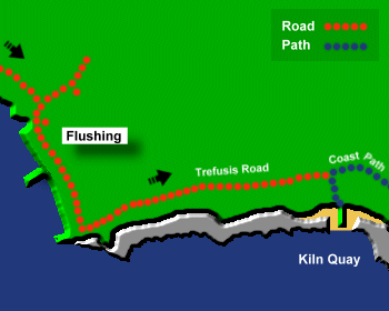 Kiln Beach Map
