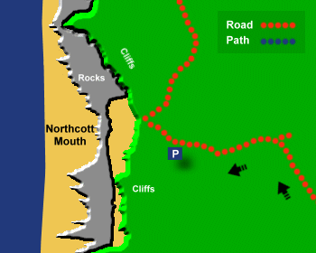 Northcott Beach Map
