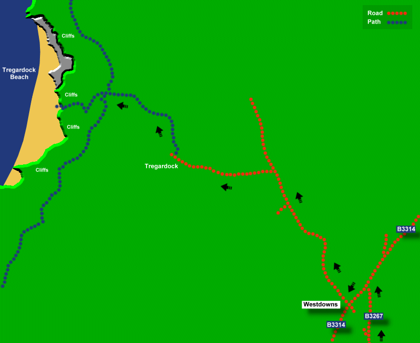 tregardock large map