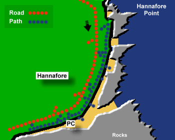 Hannafore Beach Map