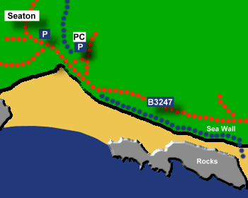 Seaton Beach Map