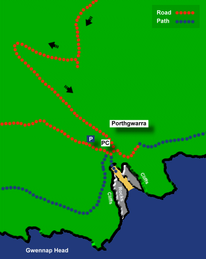 porthgwarra large map